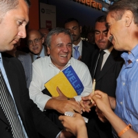 Foto Nicoloro G.  23/08/2010 Rimini, Seconda giornata della trentunesima edizione del Meeting di Rimini dal titolo " Quella natura che ci spinge a desiderare cose grandi e' il cuore ". nella foto Maurizio Sacconi
