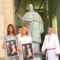 Foto Nicoloro G. 22/09/2011 Milano Presentata la ventiquattresima edizione di " Striscia la notizia ", dal titolo " La voce della contingenza ", che va in onda su Canale 5 dal 26 settembre. nella foto Le due "veline" Federica Nargi – Costanza Caracciolo