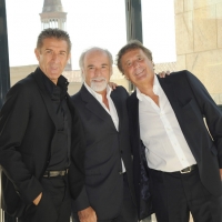 Foto Nicoloro G. 22/09/2011 Milano Presentata la ventiquattresima edizione di " Striscia la notizia ", dal titolo " La voce della contingenza ", che va in onda su Canale 5 dal 26 settembre. nella foto Ezio Greggio – Antonio Ricci – Enzo Iacchetti