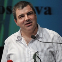 Foto Nicoloro G. 01/07/2011 Milano Sesta serata della dodicesima edizione de " La Milanesiana " che quest' anno ha per tema " Bugie e Verita' ".  nella foto Konstantin Novoselov
