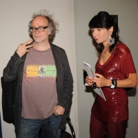 Foto Nicoloro G. 02/07/2011 Milano Settima serata della dodicesima edizione de " La Milanesiana " che quest' anno ha per tema " Bugie e Verita' ". nella foto Enrico Ghezzi – Elisabetta Sgarbi