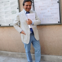 Foto Nicoloro G. 03/07/2011 Milano Ottava serata della dodicesima edizione de " La Milanesiana " che quest' anno ha per tema " Bugie e Verita' ". nella foto Piero Chiambretti