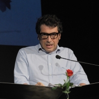 Foto Nicoloro G. 29/06/2011 Milano Quarta serata della dodicesima edizione de " La Milanesiana " che quest' anno ha per tema " Bugie e Verita' ". nella foto Sandro Veronesi