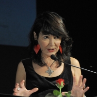 Foto Nicoloro G. 30/06/2011 Milano Quinta serata della dodicesima edizione de ” La Milanesiana ” che quest’ anno ha per tema ” Bugie e Verita’ “. nella foto Elisabetta Sgarbi