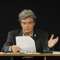 Foto Nicoloro G. 30/06/2011 Milano Quinta serata della dodicesima edizione de ” La Milanesiana ” che quest’ anno ha per tema ” Bugie e Verita’ “. nella foto Mario Martone