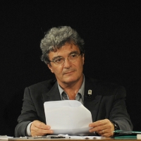 Foto Nicoloro G. 30/06/2011 Milano Quinta serata della dodicesima edizione de ” La Milanesiana ” che quest’ anno ha per tema ” Bugie e Verita’ “. nella foto Mario Martone