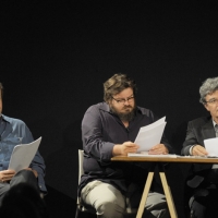 Foto Nicoloro G. 30/06/2011 Milano Quinta serata della dodicesima edizione de ” La Milanesiana ” che quest’ anno ha per tema ” Bugie e Verita’ “. nella foto Roberto Accornero – Giuseppe Battiston – Mario Martone