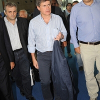 Foto Nicoloro G. 25/08/2011 Rimini Quinta giornata dell' edizione 2011 del Meeting di Rimini che ha per titolo " E l' esistenza diventa una immensa certezza ". nella foto Gianni Alemanno