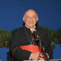 Foto Nicoloro G. 25/08/2011 Rimini Quinta giornata dell' edizione 2011 del Meeting di Rimini che ha per titolo " E l' esistenza diventa una immensa certezza ". nella foto Il Cardinale Dionigi Tettamanzi