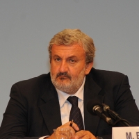 Foto Nicoloro G. 26/08/2011 Rimini Sesta giornata dell' edizione 2011 del Meeting di Rimini che ha per titolo " E l' esistenza diventa una immensa certezza ". nella foto Michele Emiliano