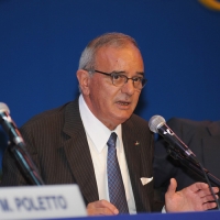Foto Nicoloro G. 26/08/2011 Rimini Sesta giornata dell' edizione 2011 del Meeting di Rimini che ha per titolo " E l' esistenza diventa una immensa certezza ". nella foto Attilio Befera