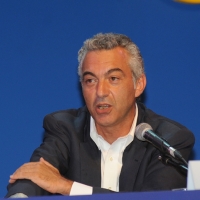 Foto Nicoloro G. 26/08/2011 Rimini Sesta giornata dell' edizione 2011 del Meeting di Rimini che ha per titolo " E l' esistenza diventa una immensa certezza ". nella foto Domenico Arcuri