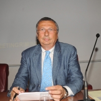Foto Nicoloro G. 22/08/2011 Rimini Seconda giornata dell'Edizione 2011 del Meeting di Rimini che ha per titolo " E l' esistenza diventa una immensa certezza ". nella foto Giuseppe Orsi