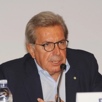 Foto Nicoloro G. 22/08/2011 Rimini Seconda giornata dell'Edizione 2011 del Meeting di Rimini che ha per titolo " E l' esistenza diventa una immensa certezza ". nella foto Fulvio Conti