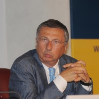 Foto Nicoloro G. 22/08/2011 Rimini Seconda giornata dell'Edizione 2011 del Meeting di Rimini che ha per titolo " E l' esistenza diventa una immensa certezza ". nella foto Giuseppe Orsi