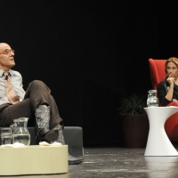 Foto Nicoloro G. 01/10/2011 Ferrara Seconda giornata della quinta edizione di ” Internazionale “, il festival di giornalismo organizzato dal settimanale ” Internazionale “. Un fine settimana di incontri, dibattiti, documentari, con ospiti da tutto il mondo. nella foto David Rieff – Monica Maggioni