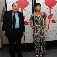 Foto Nicoloro G. 06/07/2012 Milano Continua la tredicesima edizione de ” La Milanesiana “, manifestazione ideata e diretta da Elisabetta Sgarbi, che tra Letteratura, Musica, Cinema, Scienza, Arte, Filosofia e Teatro tratta il tema dell’ Imperfezione. nella foto Umberto Eco – Elisabetta Sgarbi