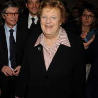 Foto Nicoloro G. 16/03/2012 Bologna Si e' svolta nella sede centrale di Bologna de " Il Resto del Carlino " la sesta edizione del " Premio Marco Biagi ", il giuslavorista ucciso dalle Nuove Brigate Rosse il 19 marzo 2002. nella foto Anna Maria Cancellieri