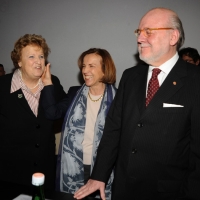 Foto Nicoloro G. 16/03/2012 Bologna Si e' svolta nella sede centrale di Bologna de " Il Resto del Carlino " la sesta edizione del " Premio Marco Biagi ", il giuslavorista ucciso dalle Nuove Brigate Rosse il 19 marzo 2002. nella foto Anna Maria Cancellieri – Elsa Fornero – Giovanni Morandi