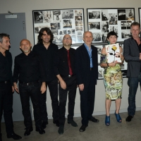 Foto Nicoloro G. 19/06/2013 Milano Edizione 2013 de ” La Milanesiana ” che ha per tema ” Il segreto “. nella foto Solis String Quartet – Peppe Servillo – Elisabetta Sgarbi – Michael Cunnigham 