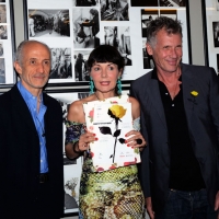 Foto Nicoloro G. 19/06/2013 Milano Edizione 2013 de ” La Milanesiana ” che ha per tema ” Il segreto “. nella foto Peppe Servillo - Elisabetta Sgarbi – Michael Cunnigham 