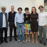 Foto Nicoloro G. 26/06/2013 Milano Ottava giornata della quattordicesima edizione de " La Milanesiana " che ha per tema " Il segreto ". nella foto Wole Soyinka – Antonio Scurati – Armando Besio – Elisabetta Sgarbi – Chiara Beria di Argentine – Michael Chabon
