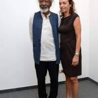 Foto Nicoloro G. 26/06/2013 Milano Ottava giornata della quattordicesima edizione de " La Milanesiana " che ha per tema " Il segreto ". nella foto Wole Soyinka – Chiara Beria di Argentine
