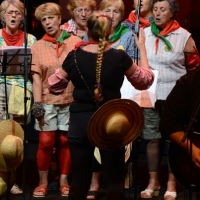 Foto Nicoloro G. 26/06/2013 Milano Ottava giornata della quattordicesima edizione de " La Milanesiana " che ha per tema " Il segreto ". nella foto Le Mondine di Novi 