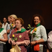 Foto Nicoloro G. 26/06/2013 Milano Ottava giornata della quattordicesima edizione de " La Milanesiana " che ha per tema " Il segreto ". nella foto le Mondine di Novi 