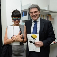 Foto Nicoloro G. 22/06/2013 Milano Quarta giornata della quattordicesima edizione de " La Milanesiana " che ha per tema " Il segreto ". nella foto Elisabetta Sgarbi – Novo Umberto Maerna