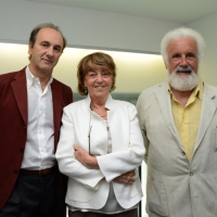 Foto Nicoloro G. 22/06/2013 Milano Quarta giornata della quattordicesima edizione de " La Milanesiana " che ha per tema " Il segreto ". nella foto Franco Toffoletto – Laura Hoesch – Cesare Rimini