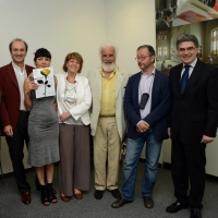 Foto Nicoloro G. 22/06/2013 Milano Quarta giornata della quattordicesima edizione de " La Milanesiana " che ha per tema " Il segreto ". nella foto Franco Toffoletto – Elisabetta Sgarbi – Laura Hoesch – Cesare Rimini – Diego De Silva – Novo Umberto Maerna