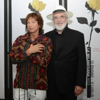 Foto Nicoloro G. 23/06/2013 Milano Quinta giornata della quattordicesima edizione de " La Milanesiana " che ha per tema " Il segreto ". nella foto Gianna Nannini – Michelangelo Pistoletto   