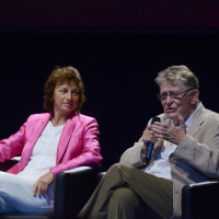 Foto Nicoloro G. 23/06/2013 Milano Quinta giornata della quattordicesima edizione de " La Milanesiana " che ha per tema " Il segreto ". nella foto Gianna Nannini – Ermanno Olmi