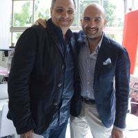 Foto Nicoloro G. 23/06/2013 Milano Sesta giornata della quattordicesima edizione de " La Milanesiana " che ha per tema " Il segreto ". nella foto Maurizio De Giovanni – Donato Carrisi