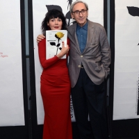 Foto Nicoloro G. 23/06/2013 Milano Sesta giornata della quattordicesima edizione de " La Milanesiana " che ha per tema " Il segreto ". nella foto Elisabetta Sgarbi – Franco Battiato  