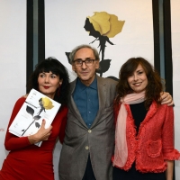 Foto Nicoloro G. 23/06/2013 Milano Sesta giornata della quattordicesima edizione de " La Milanesiana " che ha per tema " Il segreto ". nella foto Elisabetta Sgarbi – Franco Battiato – Alice  