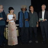 Foto Nicoloro G. 25/06/2013 Milano Settima giornata della quattordicesima edizione de " La Milanesiana " che ha per tema " Il segreto ". nella foto Antonio Gnoli – Elisabetta Sgarbi – Wole Soyinka – Andrea De Carlo – John Coetzee 