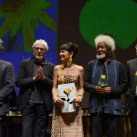 Foto Nicoloro G. 25/06/2013 Milano Settima giornata della quattordicesima edizione de " La Milanesiana " che ha per tema " Il segreto ". nella foto Michele Concina – Antonio Gnoli – Elisabetta Sgarbi – Wole Soyinka – John Coetzee 