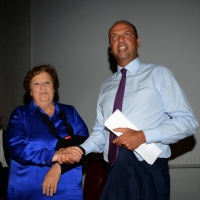 Foto Nicoloro G. 22/08/2013 Rimini, Quinta giornata della trentaquattresima edizione del "Meeting di Rimini" che quest'anno ha per tema "Emergenza uomo". nella foto Anna Maria Cancellieri – Angelino Alfano   