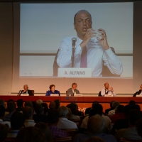 Foto Nicoloro G. 22/08/2013 Rimini, Quinta giornata della trentaquattresima edizione del "Meeting di Rimini" che quest'anno ha per tema "Emergenza uomo". nella foto Angelino Alfano 