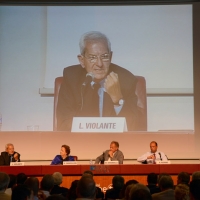 Foto Nicoloro G. 22/08/2013 Rimini, Quinta giornata della trentaquattresima edizione del "Meeting di Rimini" che quest'anno ha per tema "Emergenza uomo". nella foto Luciano Violante