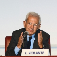 Foto Nicoloro G. 22/08/2013 Rimini, Quinta giornata della trentaquattresima edizione del "Meeting di Rimini" che quest'anno ha per tema "Emergenza uomo". nella foto Luciano Violante