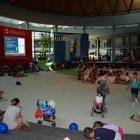 Foto Nicoloro G. 23/08/2013 Rimini, Sesta giornata della trentaquattresima edizione del "Meeting di Rimini" che quest'anno ha per tema "Emergenza uomo". nella foto La Hall del Meeting 