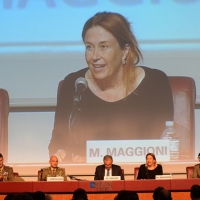 Foto Nicoloro G. 21/08/2013 Rimini Quarta giornata della trentaquattresima edizione del " Meeting di Rimini " che quest' anno ha per tema " Emergenza uomo ". nella foto Monica Maggioni  