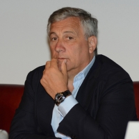 Foto Nicoloro G. 20/08/2013 Rimini Terza giornata della trentaquattresima edizione del " Meeting di Rimini " che quest' anno ha per tema " Emergenza uomo ". nella foto Antonio Tajani 