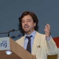 Foto Nicoloro G. 20/08/2013 Rimini Terza giornata della trentaquattresima edizione del " Meeting di Rimini " che quest' anno ha per tema " Emergenza uomo ". nella foto Luis Maduro  