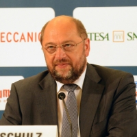 Foto Nicoloro G. 20/08/2013 Rimini Terza giornata della trentaquattresima edizione del " Meeting di Rimini " che quest' anno ha per tema " Emergenza uomo ". nella foto Martin Schulz  