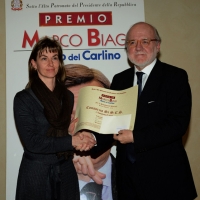 Foto Nicoloro G. 15/03/2013 Bologna Settima edizione del " Premio Marco Biagi " che ha il duplice scopo di ricordare il giuslavorista ucciso dalle brigate rosse nel 2002 e dare un sostegno a quanti, in forma volontaria e senza scopo di lucro, si adoperano per l' assistenza di persone e categorie svantaggiate. nella foto Giovanni Morandi