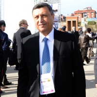 Foto Nicoloro G. 20/03/2013 Ravenna Edizione 2013 di OMC, Offshore Mediterranean Conference, forum internazionale, con cadenza biennale, dedicato a dirigenti, esperti, relatori delle più importanti società petrolifere e ai rappresentanti di ministeri e governi di ogni parte del mondo. Si confrontano e analizzano le differenti tematiche relative all’ esplorazione, produzione, trasporto e commercializzazione del greggio e del gas naturale. nella foto Ossama Kamal   